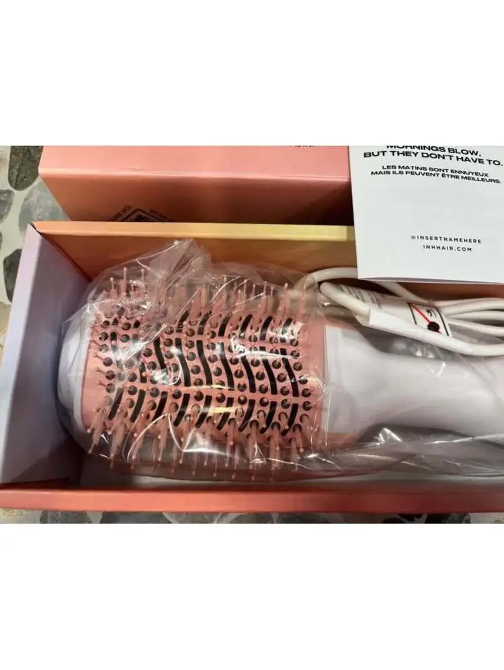 Blow Dryer Brush. NIB Insert Name Here brand